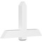 Ekena Millwork Eugene Architectural Grade PVC Gable Bracket, 48"W x 30"H x 4"D x 6"F, 15/12 Pitch GBP048X30X0406EUG00 - alternate 1